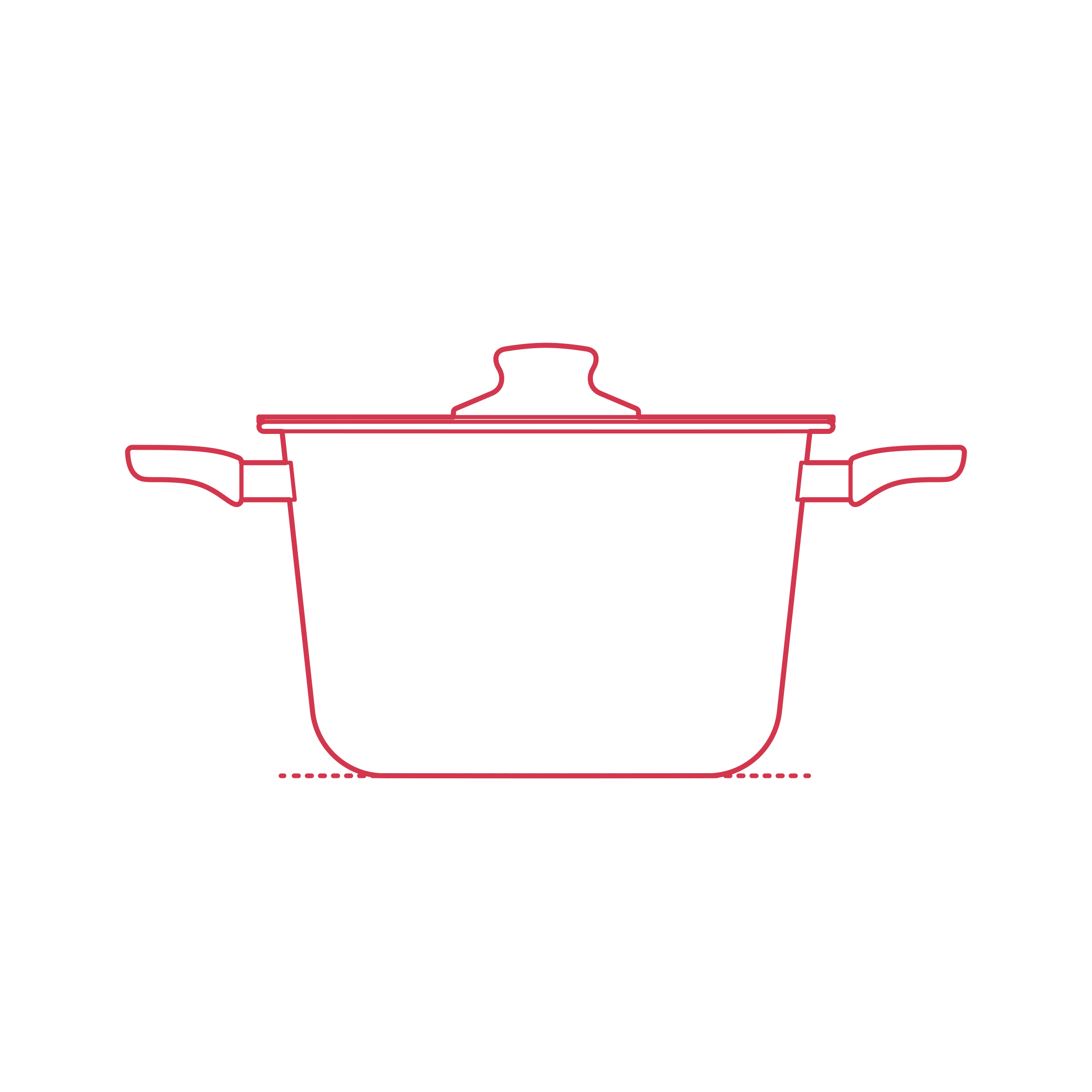 Objects Cooking Pots Ikea Hemlagad Pot 5 Qt Stencil Svg Vector Free Vectors